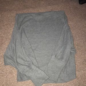 Off the shoulder knit top